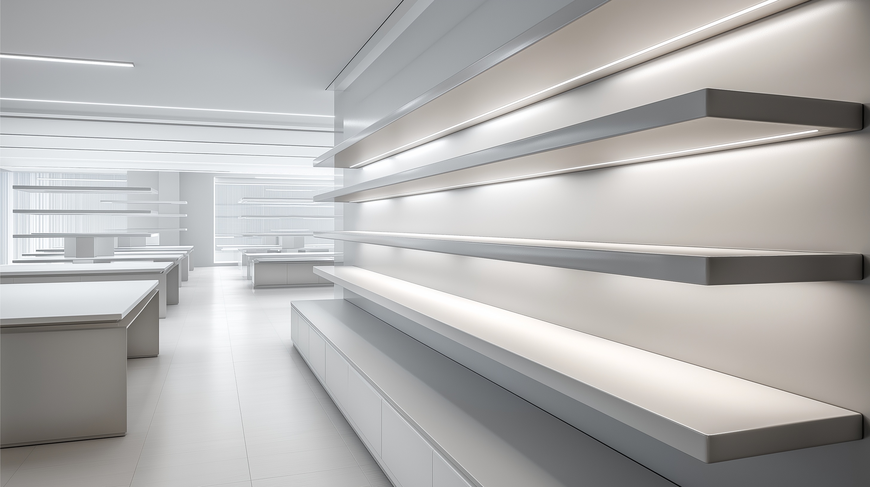 Стеллажи полки на заказ